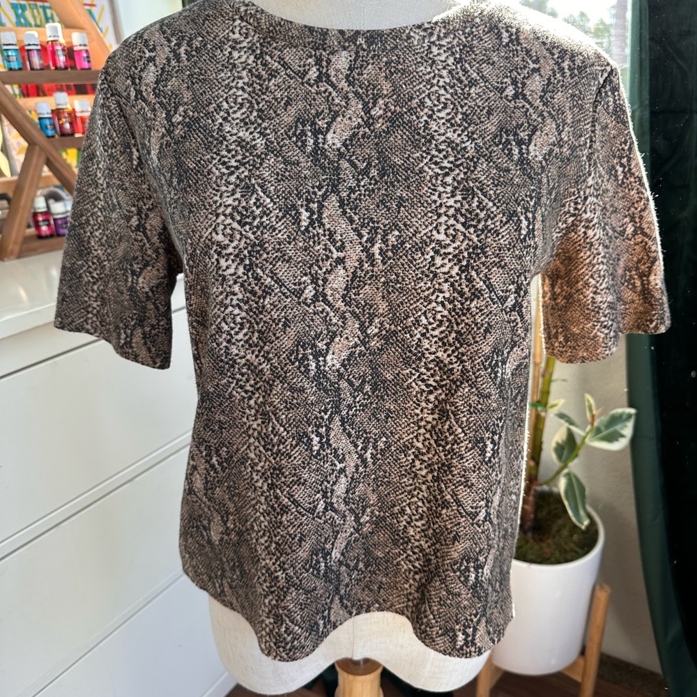 Zara snake shirt